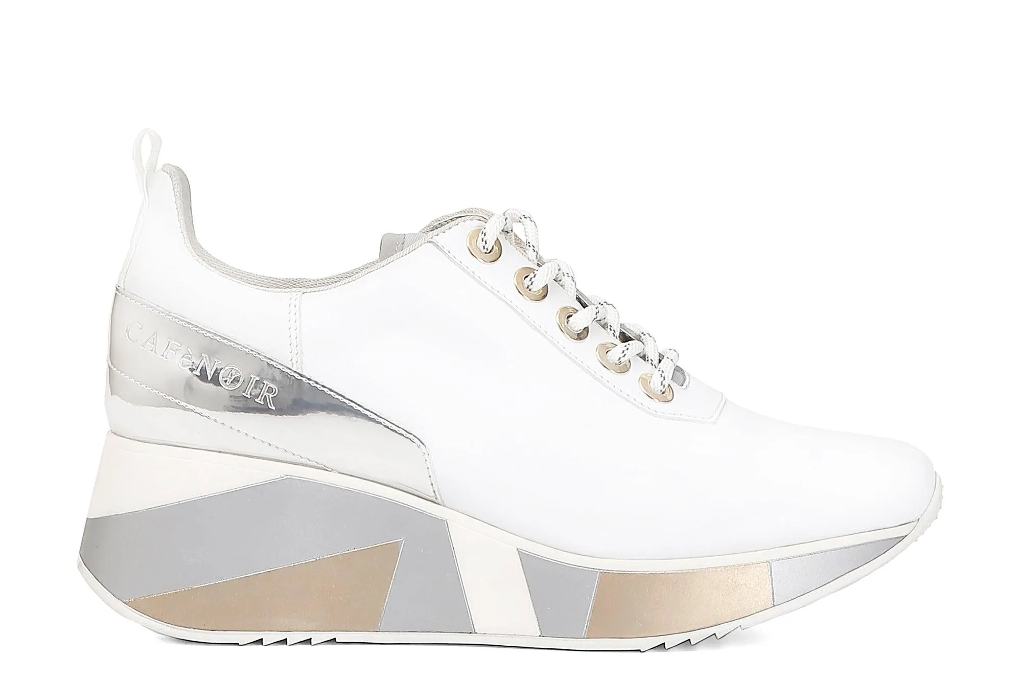 CAFENOIR SNEAKERS ALLACCIATA IN PELLE