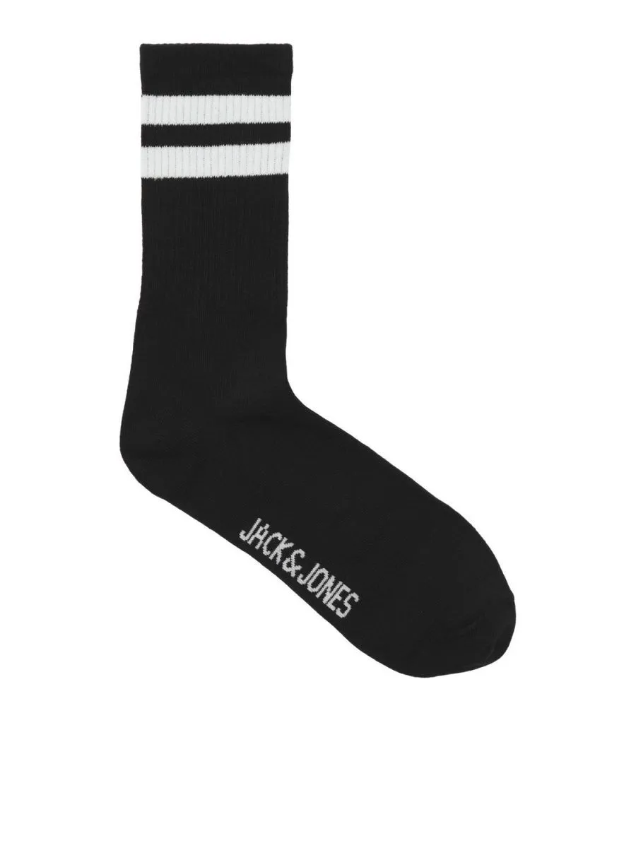 CALZE  JACK&JONES 12260082 TRAVIS PACK BLACK