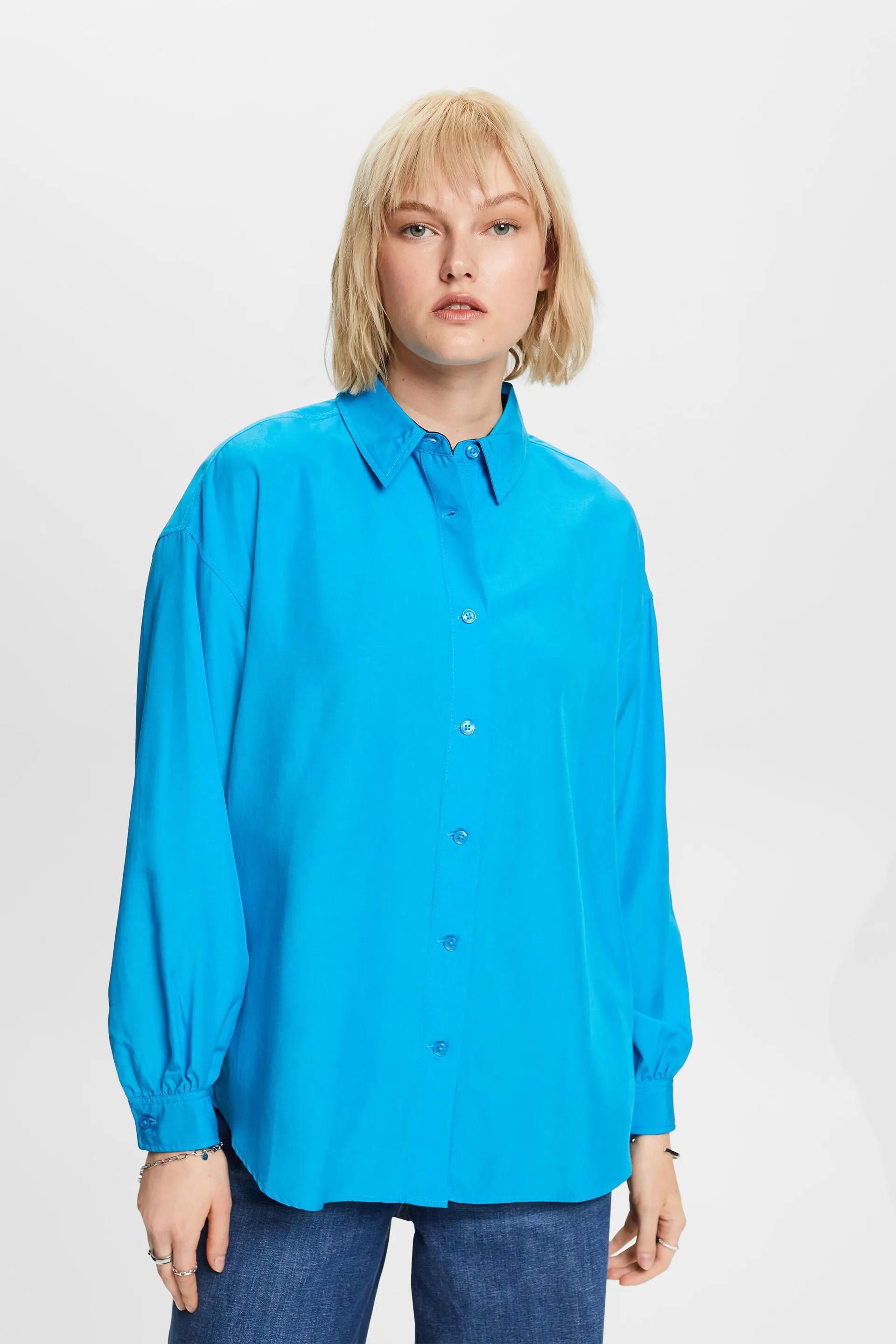 Camicia blusata oversize