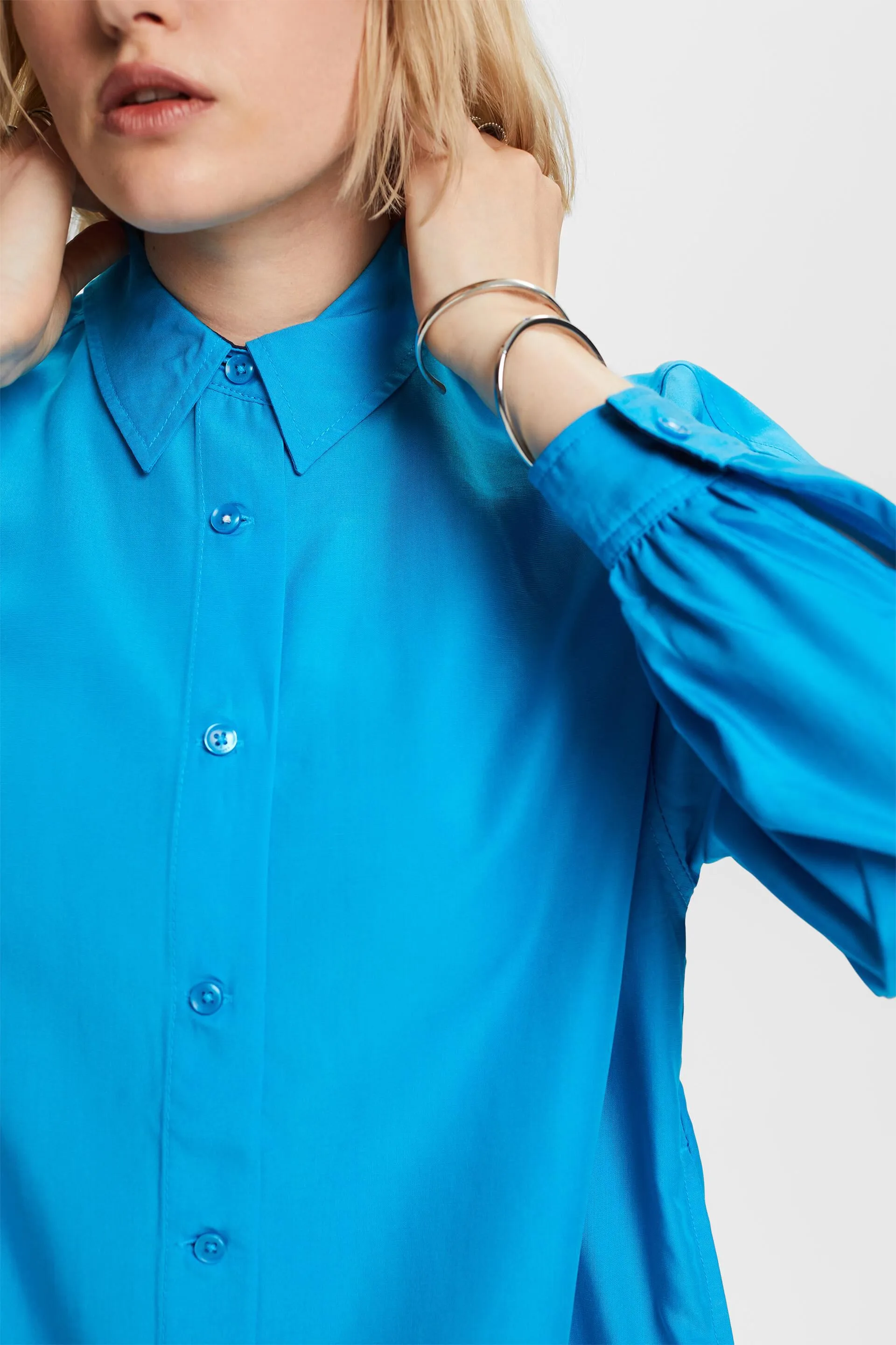 Camicia blusata oversize