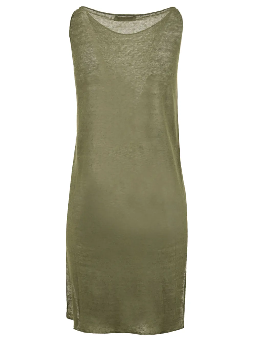 Canotta Donna lunga verde
