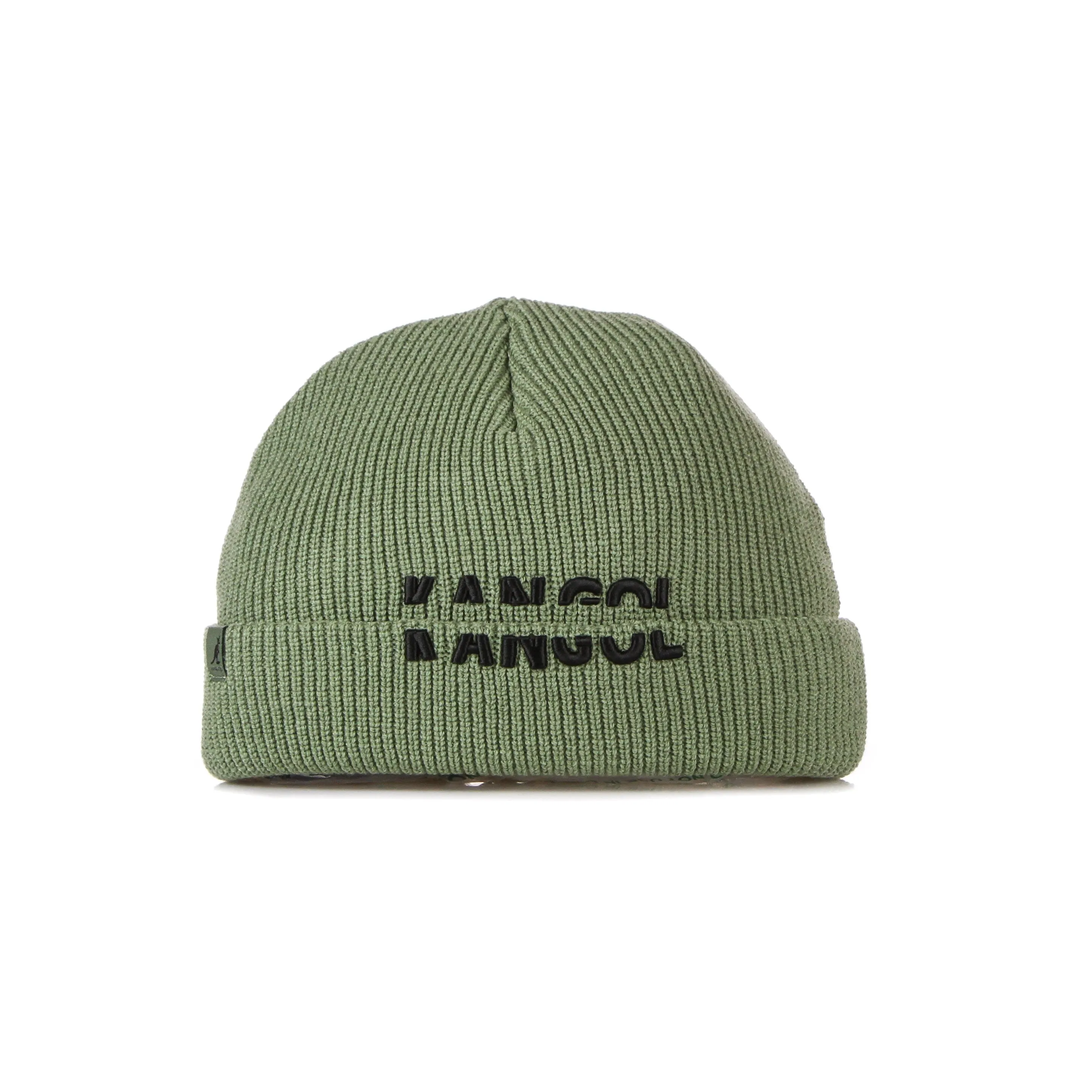 Cappello Uomo Sliced Peak Beanie Oil Green