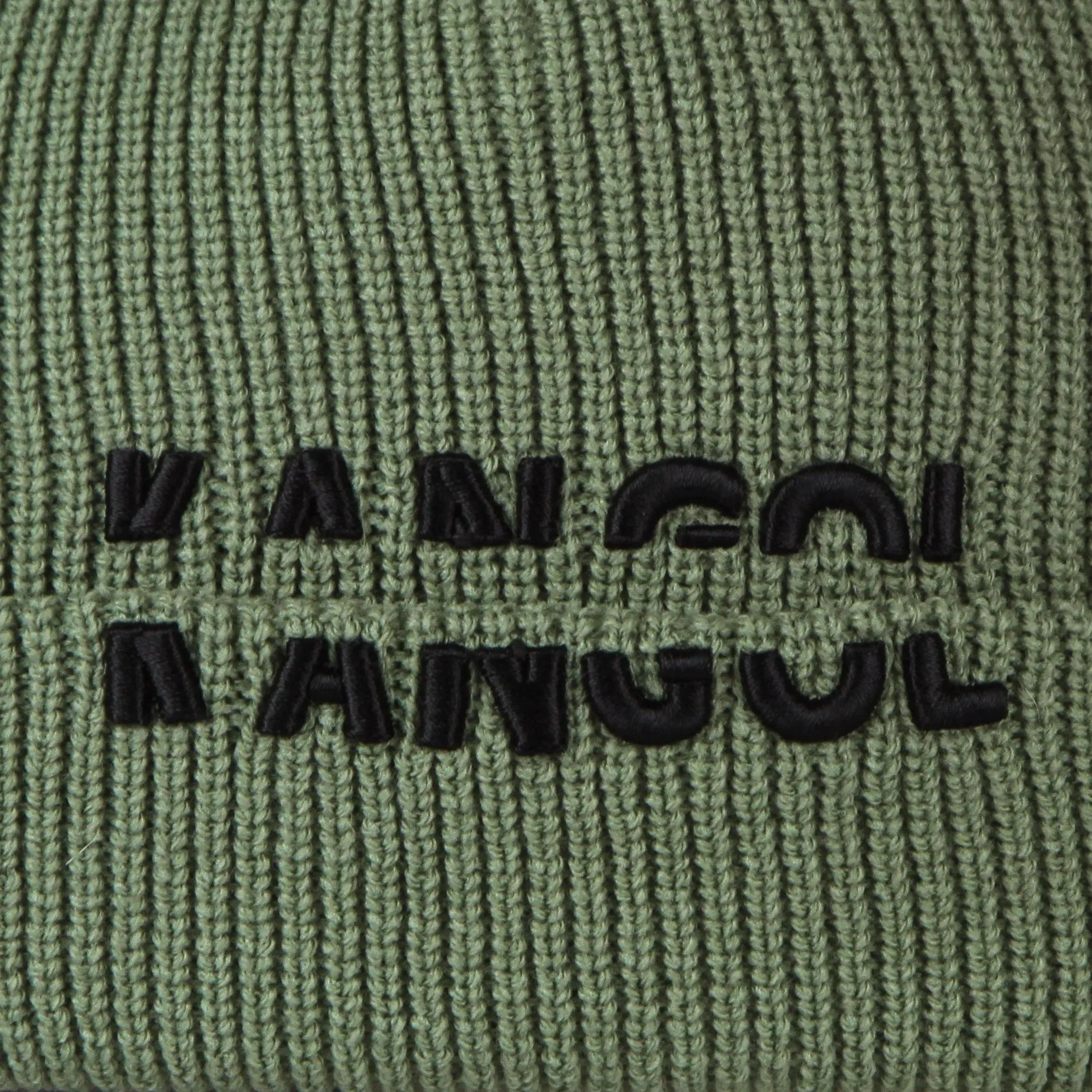 Cappello Uomo Sliced Peak Beanie Oil Green