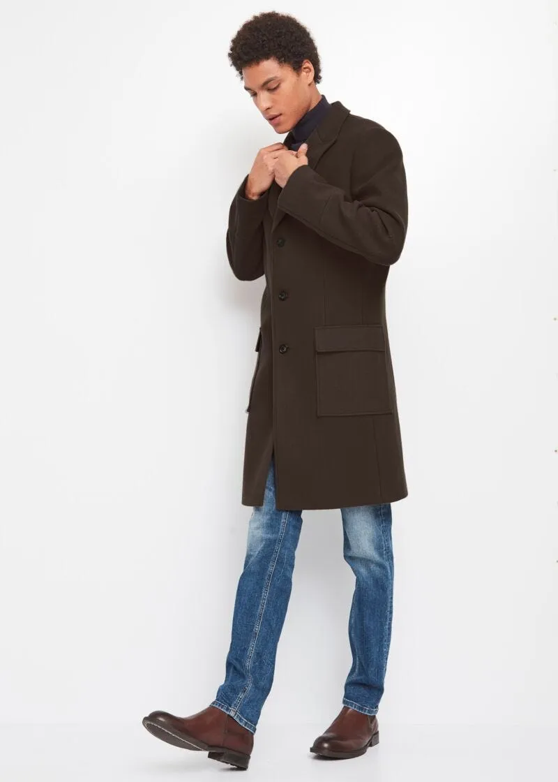 Cappotto con revers