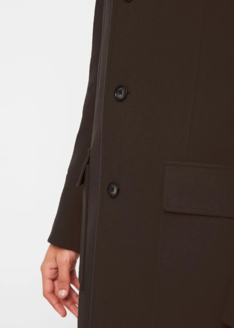 Cappotto con revers