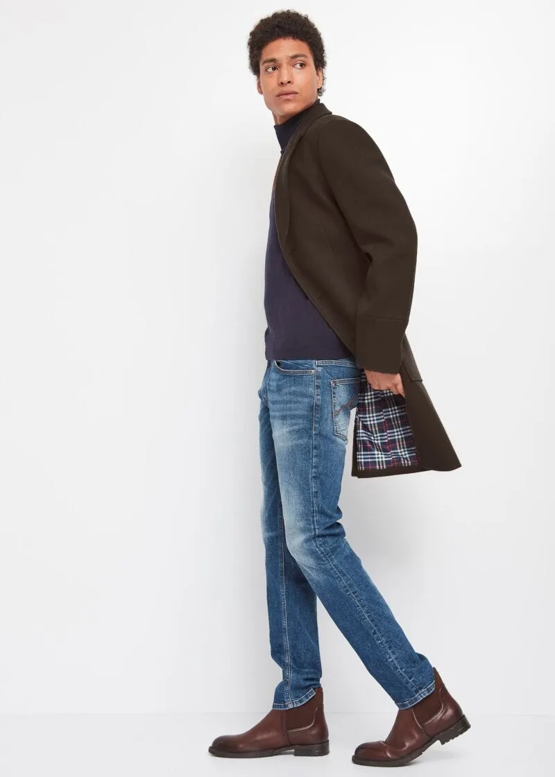 Cappotto con revers