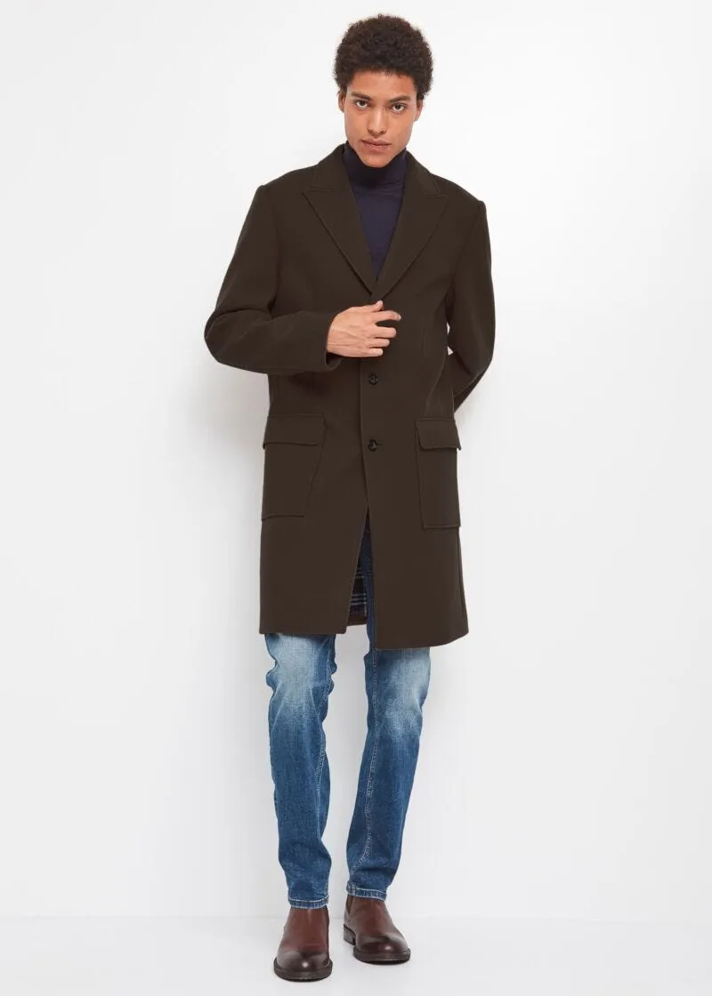 Cappotto con revers