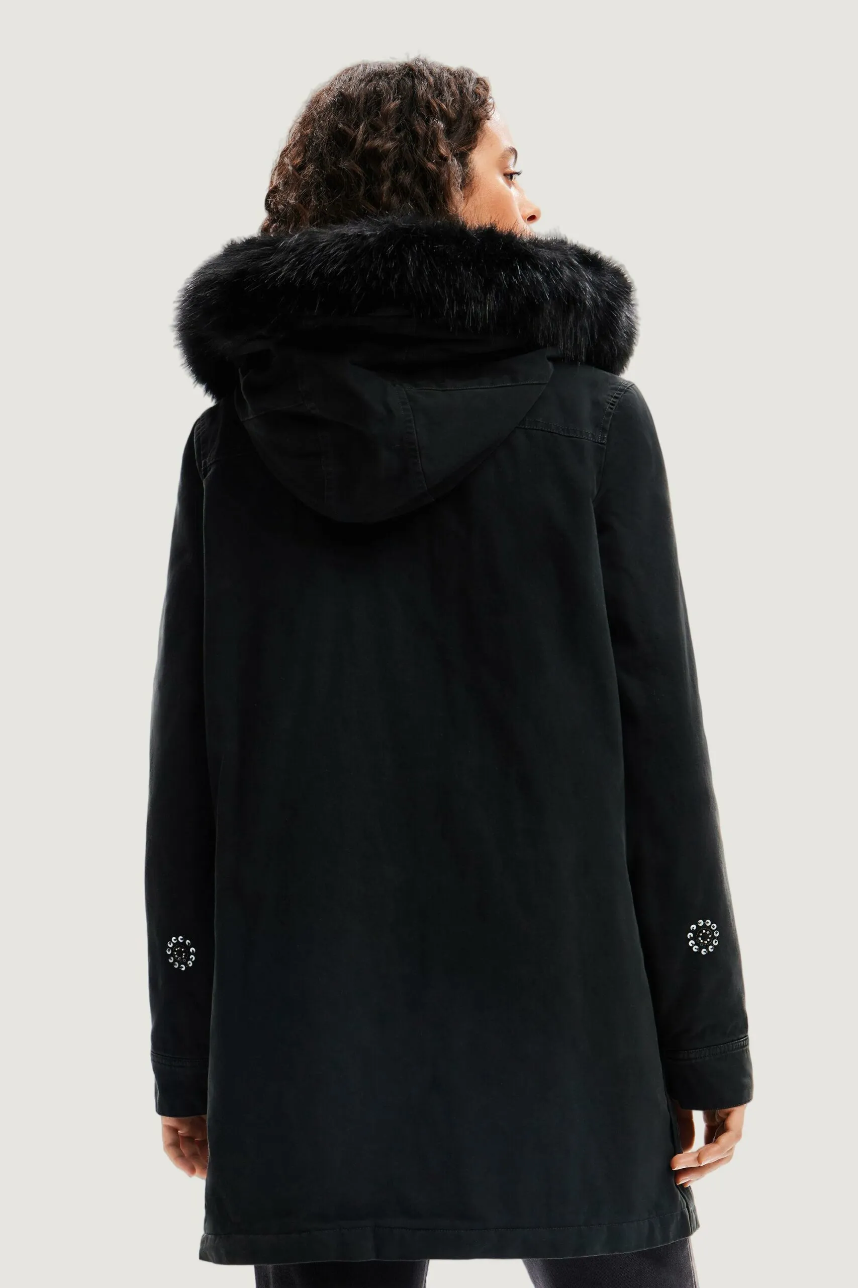 Cappotto Desigual jack Nero