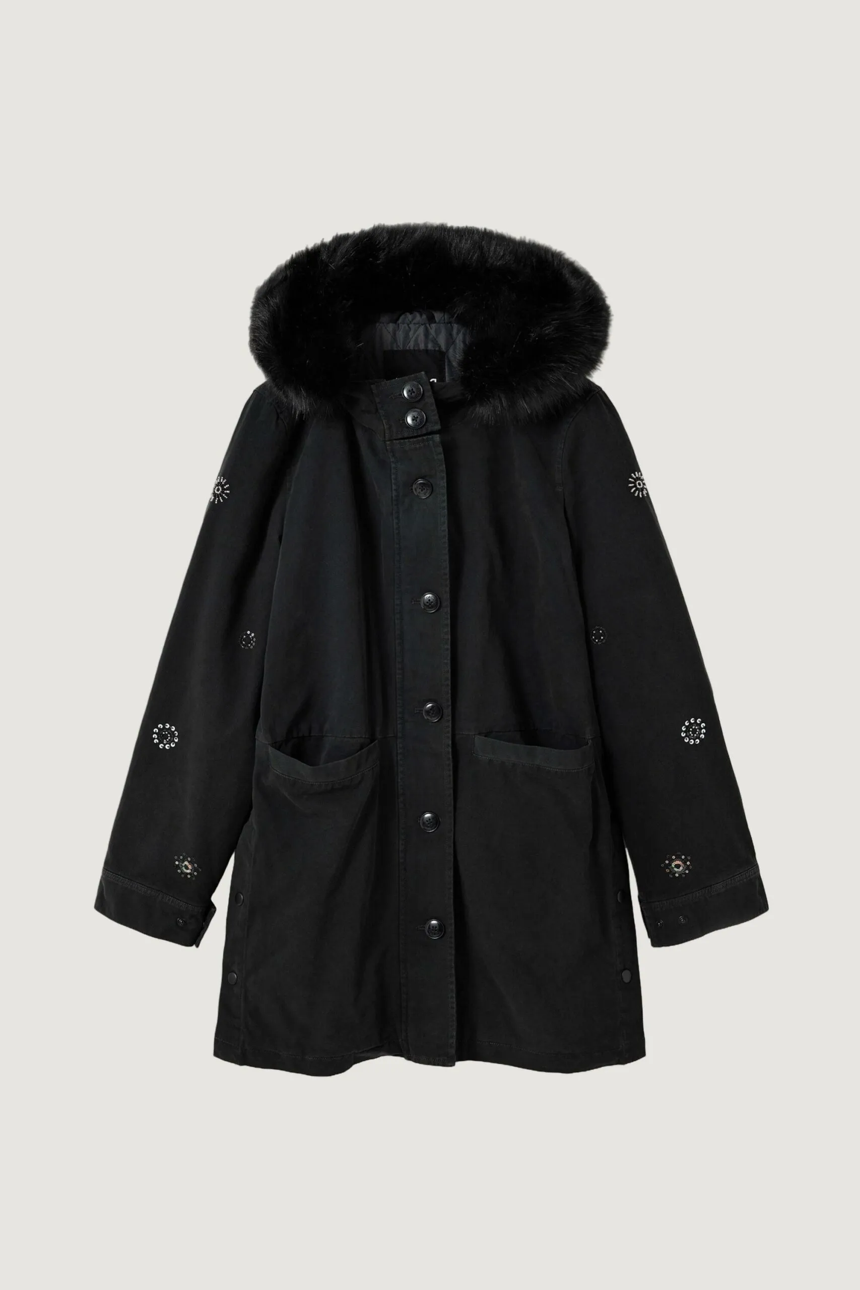 Cappotto Desigual jack Nero