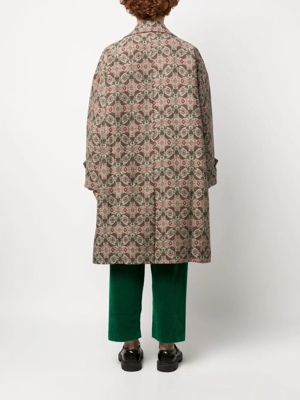 cappotto jaquard