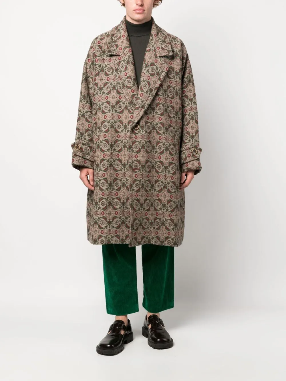 cappotto jaquard