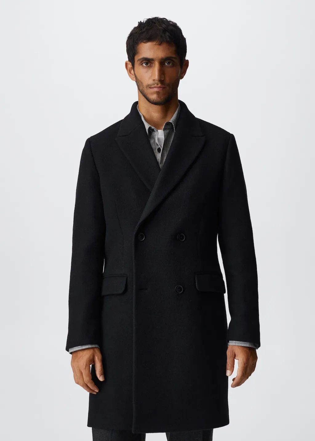 Cappotto lungo lana