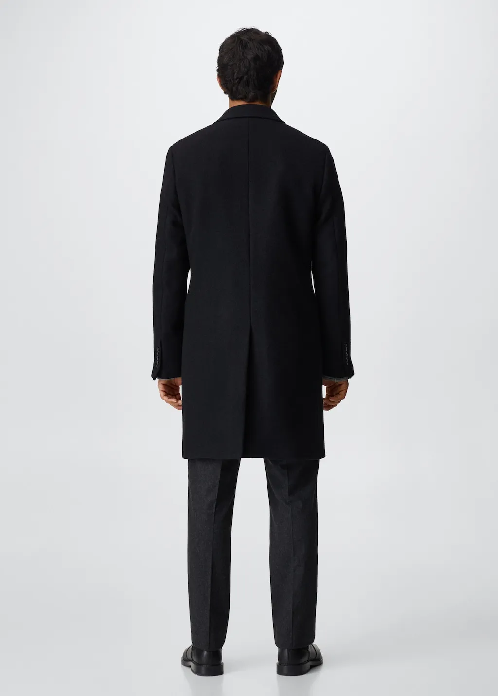 Cappotto lungo lana