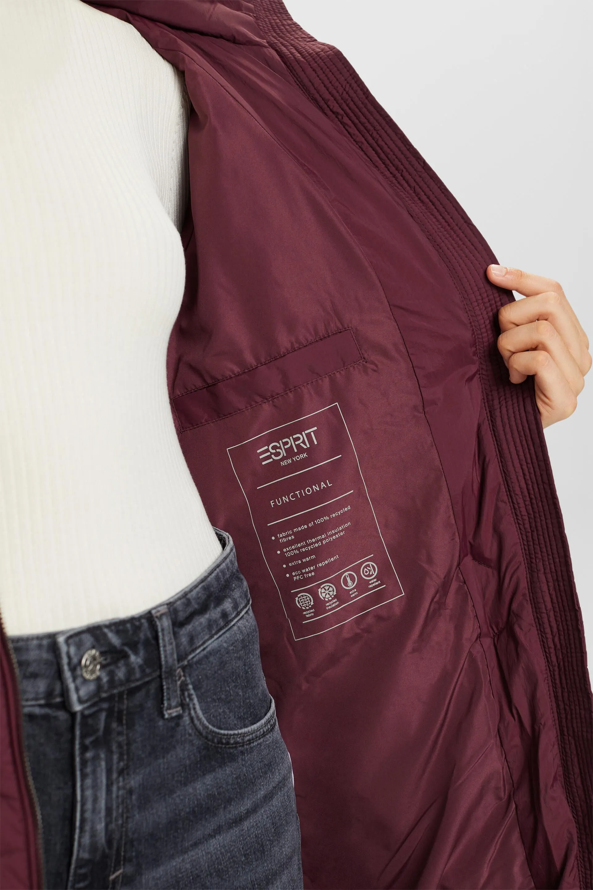 Cappotto trapuntato