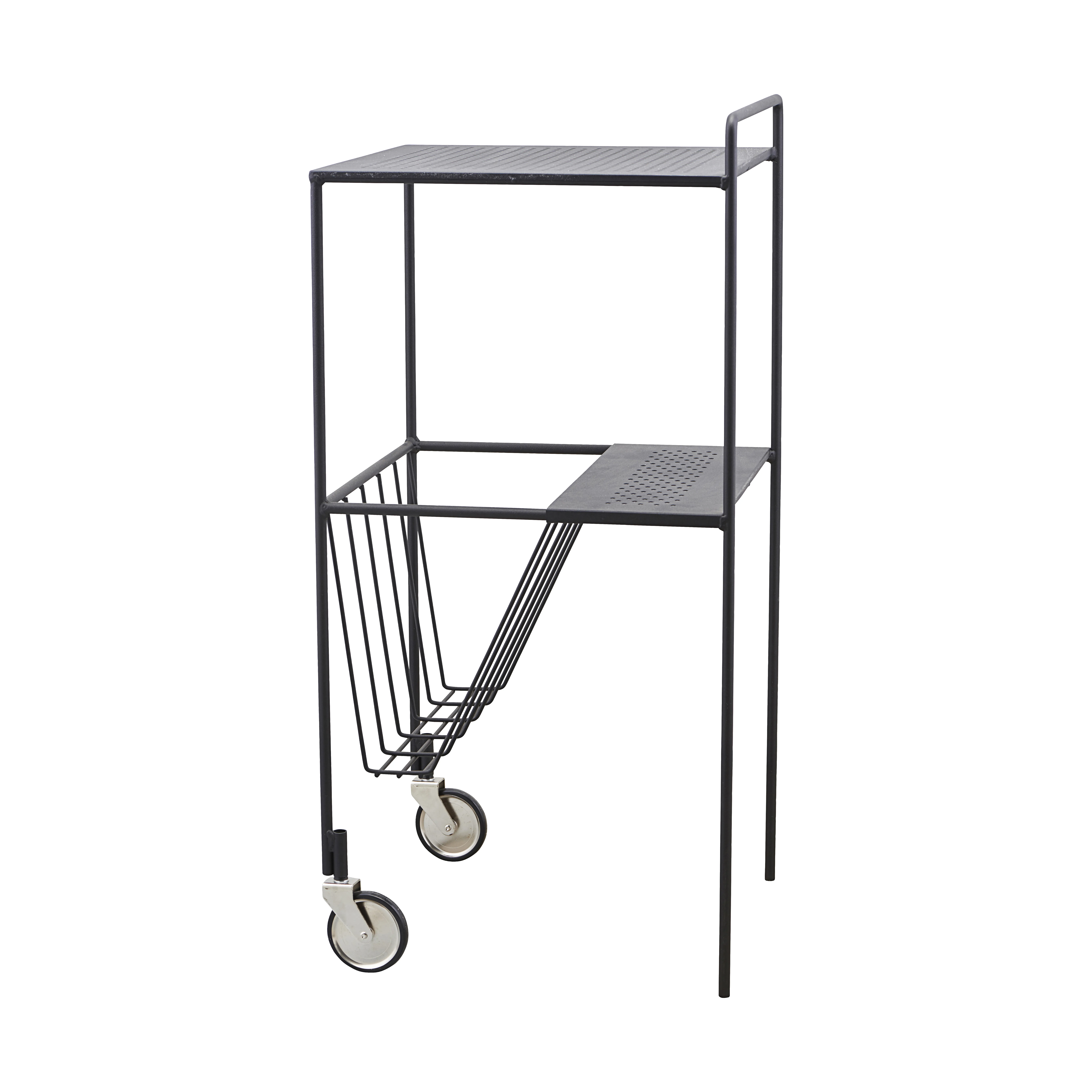 Carrello con ruote Use.jg{font-size:18px}Nero