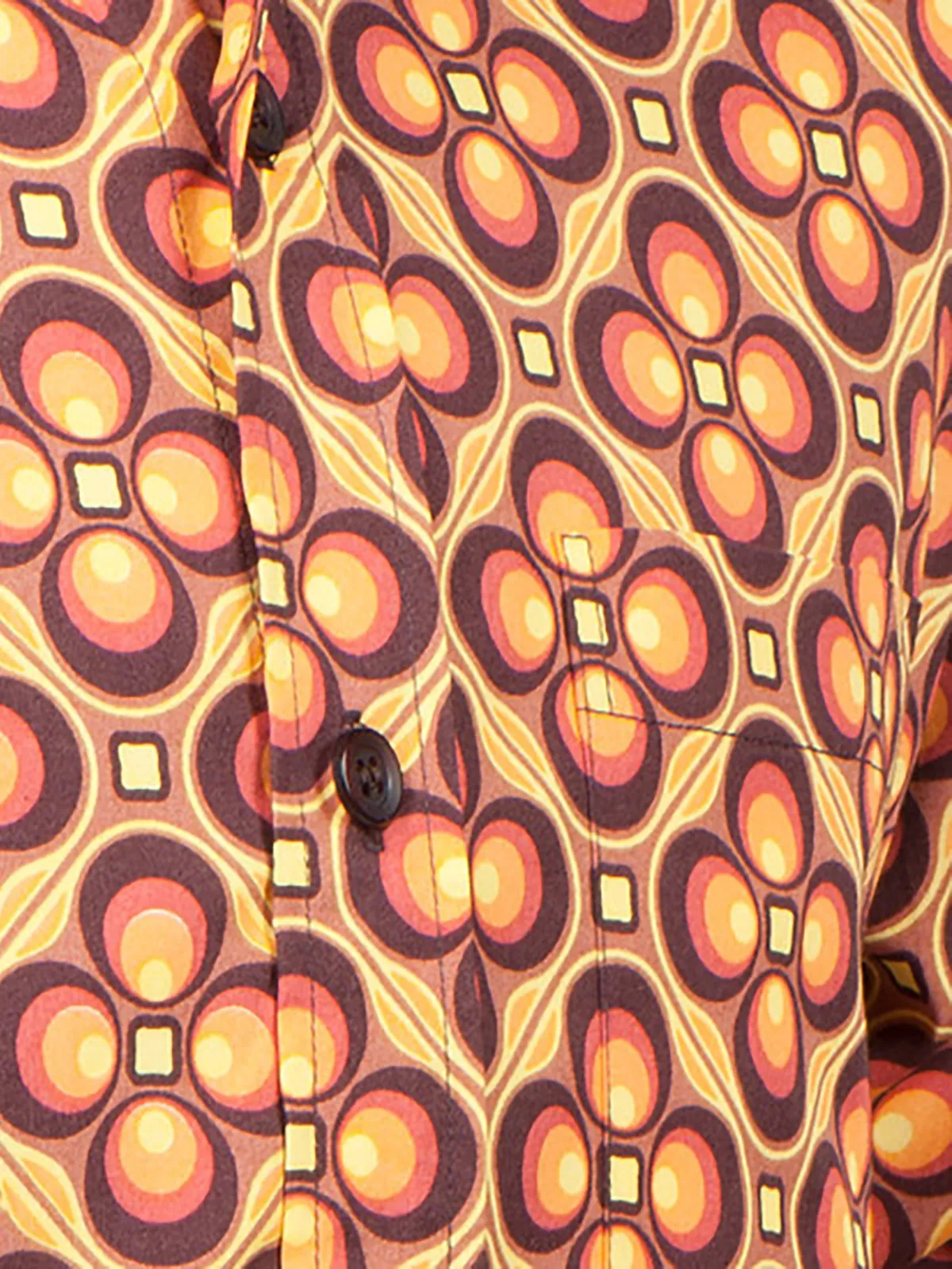     CHENASKI 110 Dotsgrid Camicia Anni Settanta    