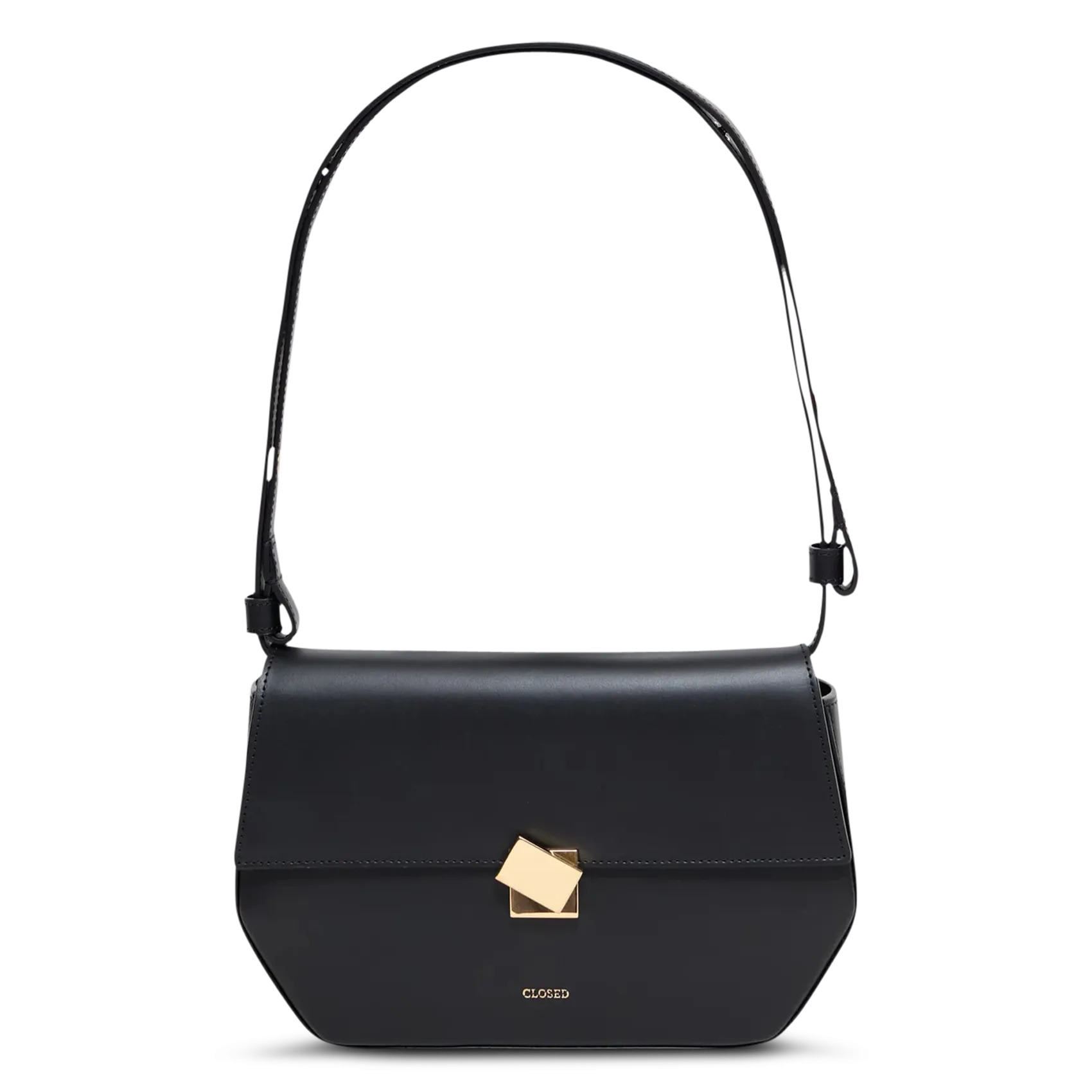  CLOSED   Borsa in pelle | Nero
