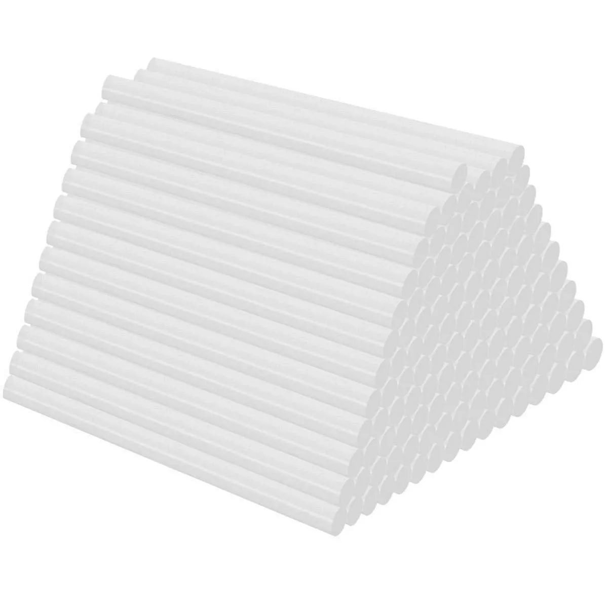 Colla a caldo bastoni 100 pezzi bastoncini di colla per Pistola Mini Colla a Caldo, trasparente 7x100 mm
