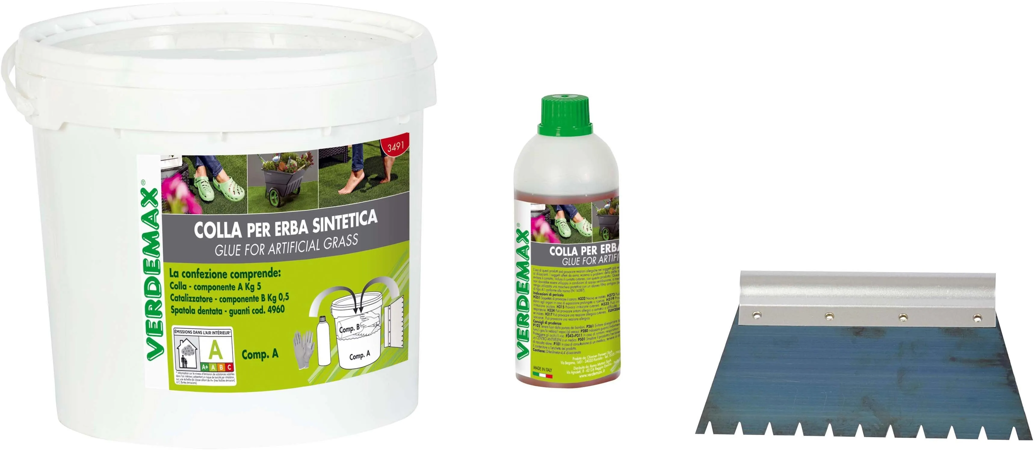 Colla poliuretanica per prati sintetici 5,5 kg