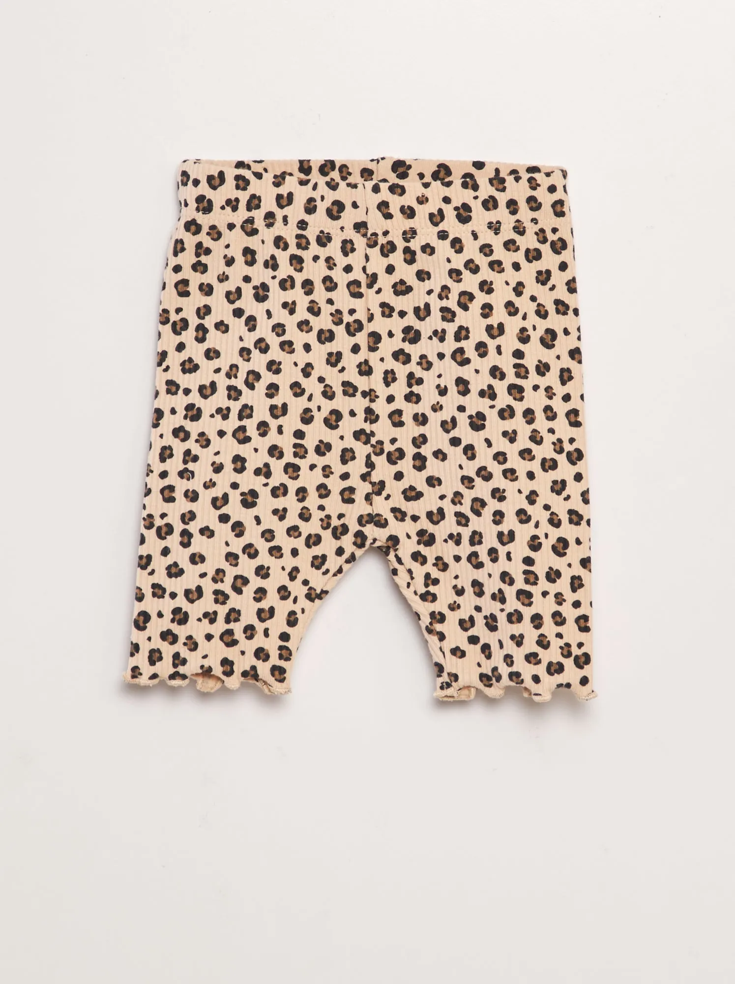Completo t-shirt + leggings stampati - 2 pezzi - BEIGE