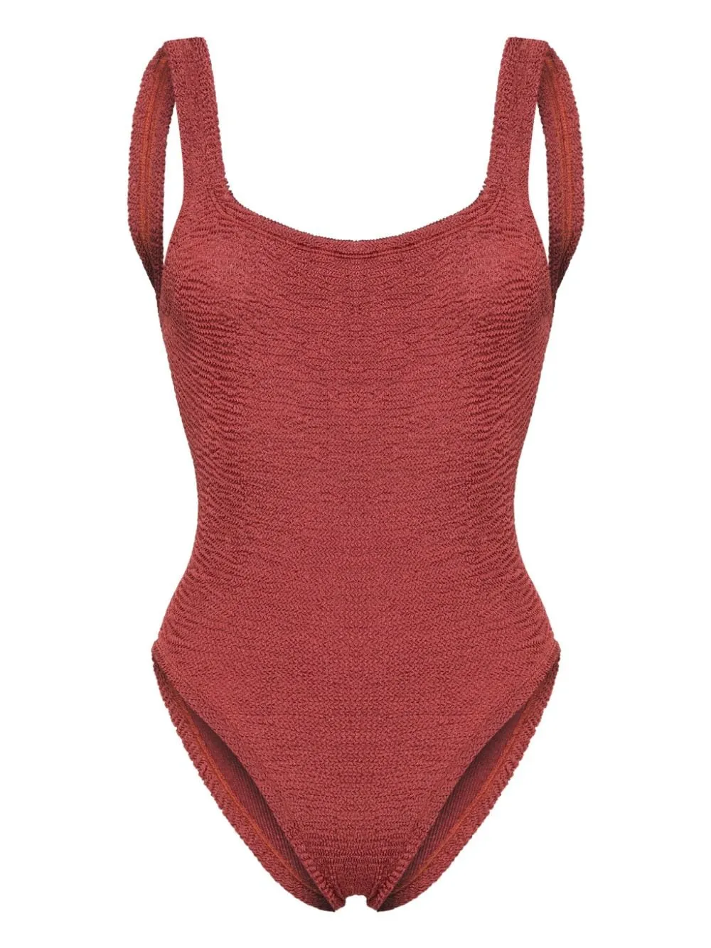 Costume intero a coste sadie in rosa Hunza G - donna