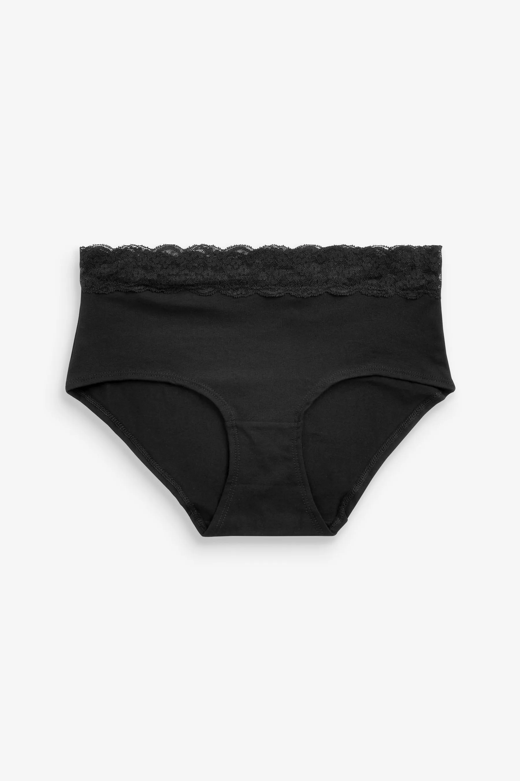 Cotone e Pizzo Slip 4 Confezione