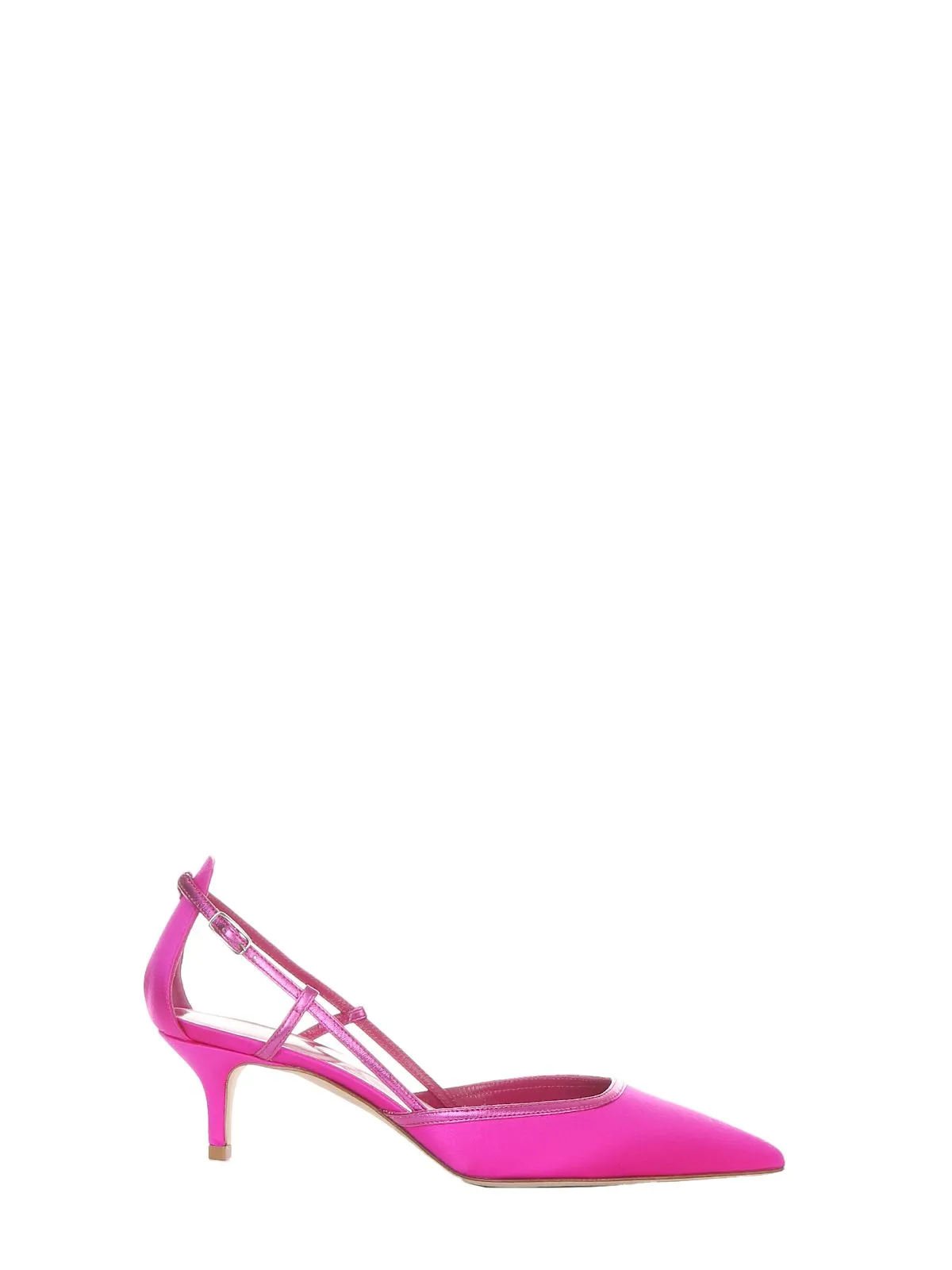 DECOLLETE' "ZELDA" FUCSIA IN RASO
