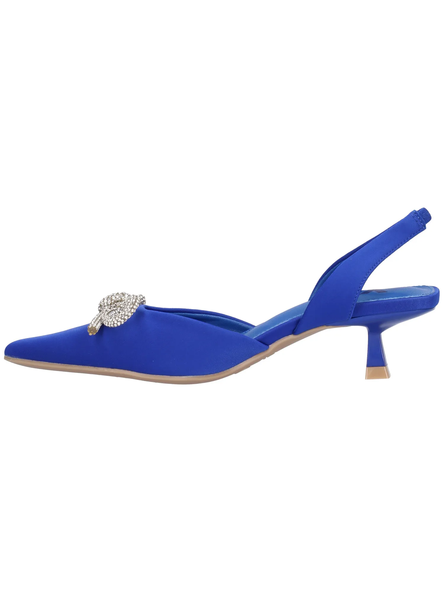 Decollete tacco basso Xti Vegan da donna bluette