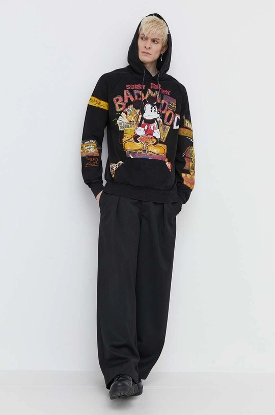 Desigual felpa in cotone MICKEY BAD MOOD