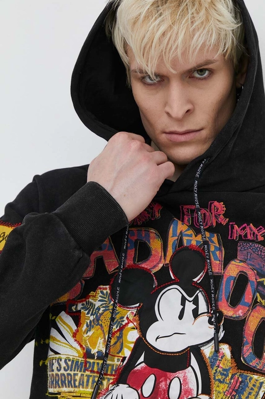 Desigual felpa in cotone MICKEY BAD MOOD