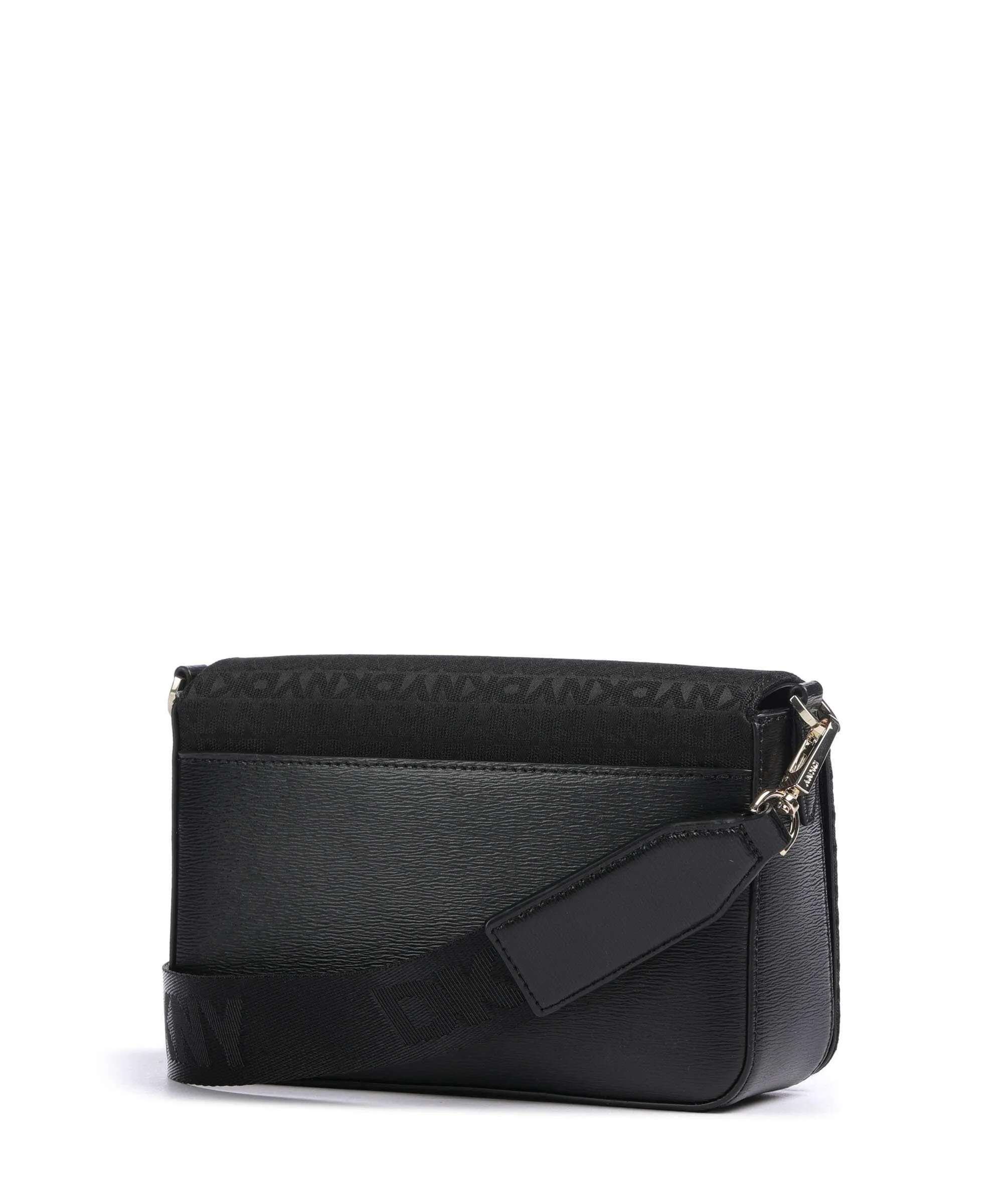  DKNY Bryant Borsa a tracolla poliestere, pelle di vacchetta grana nero  