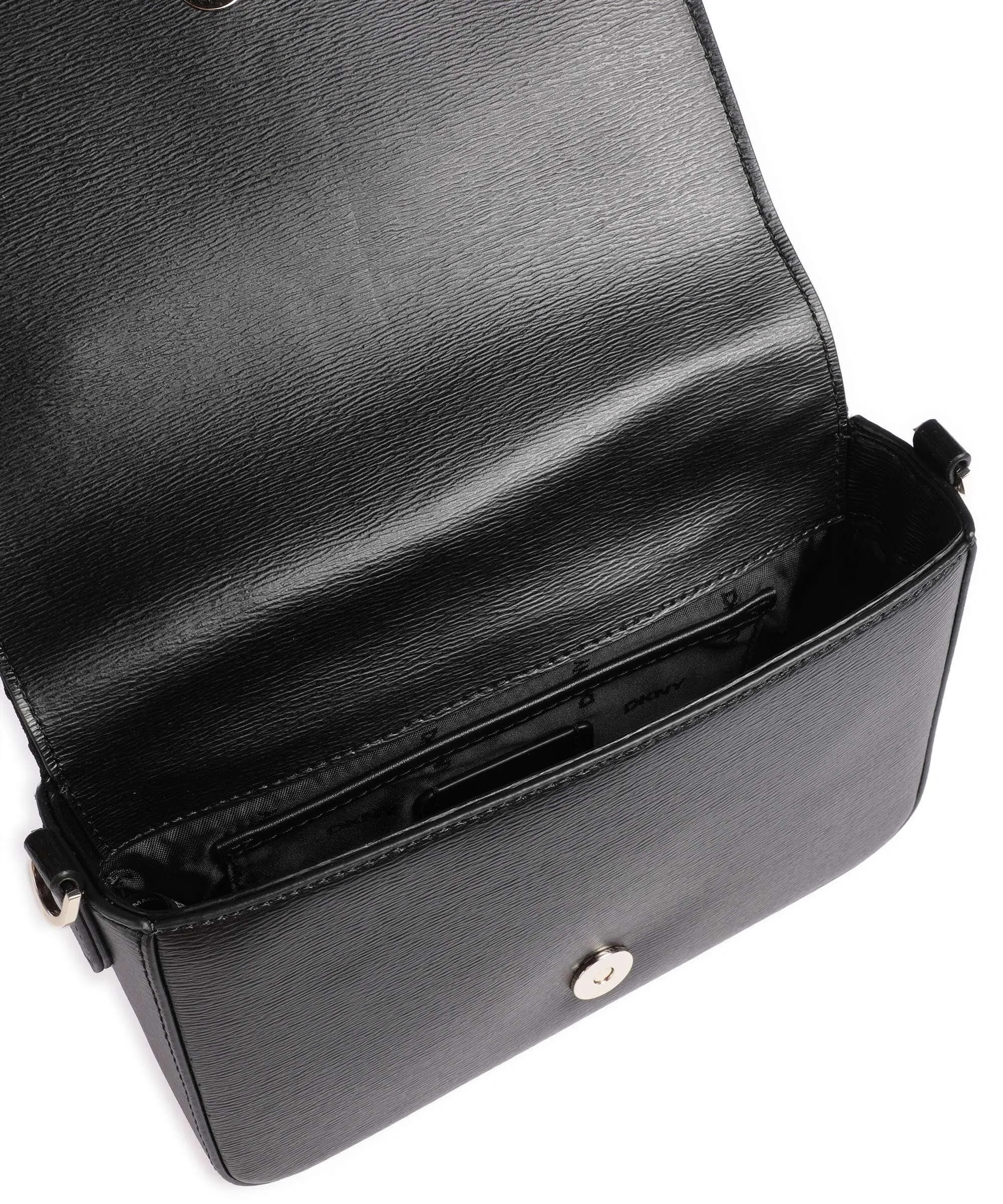  DKNY Bryant Borsa a tracolla poliestere, pelle di vacchetta grana nero  
