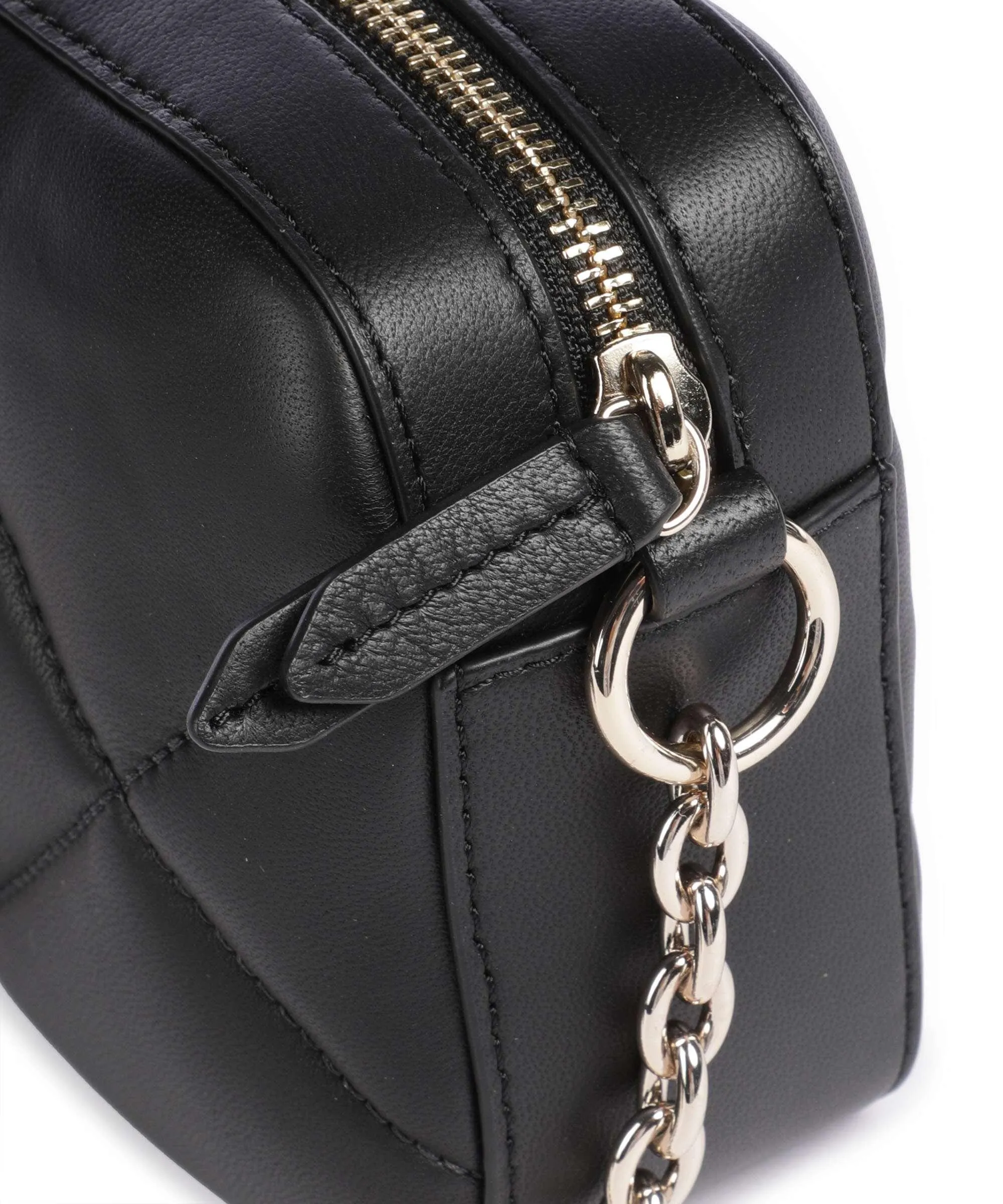  DKNY Red Hook Borsa a tracolla cuoio di agnello nero  