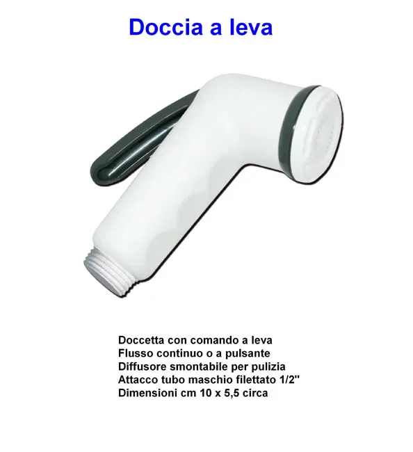 DOCCIA A PULSANTE a leva
