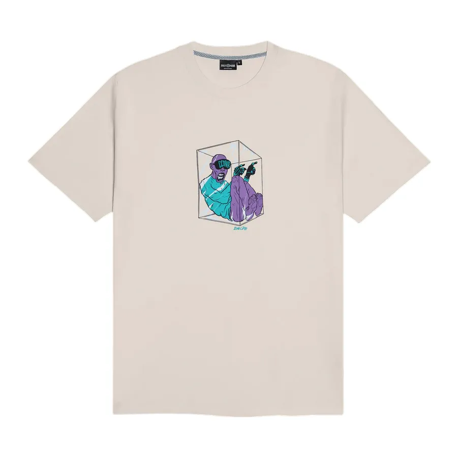 Dolly Noire maglietta manica corta da uomo manica corta 2nd Life Tee Beige ts391-ta-02 moonbeam