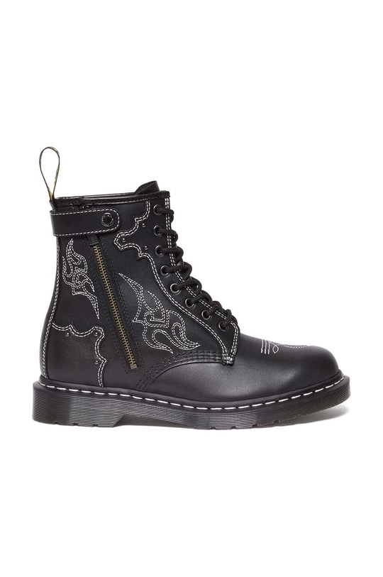 Dr. Martens stivali da motociclista in pelle 1460 Gothic Americana