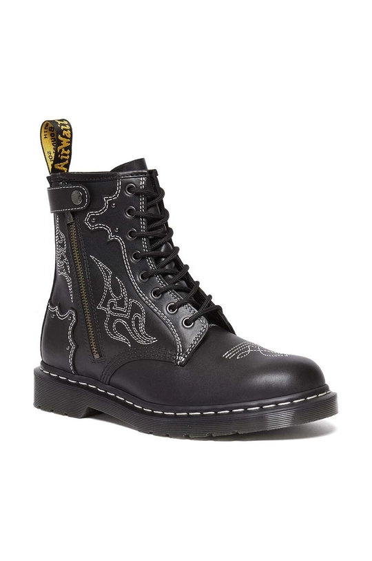 Dr. Martens stivali da motociclista in pelle 1460 Gothic Americana
