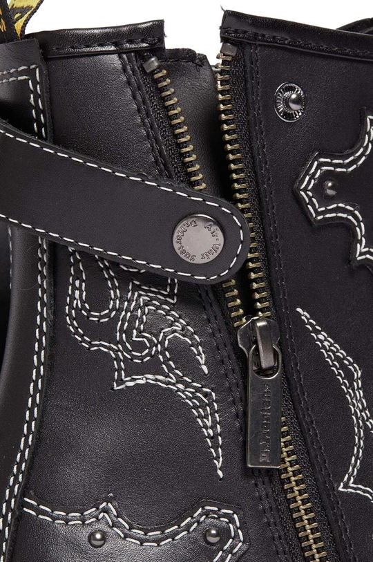 Dr. Martens stivali da motociclista in pelle 1460 Gothic Americana
