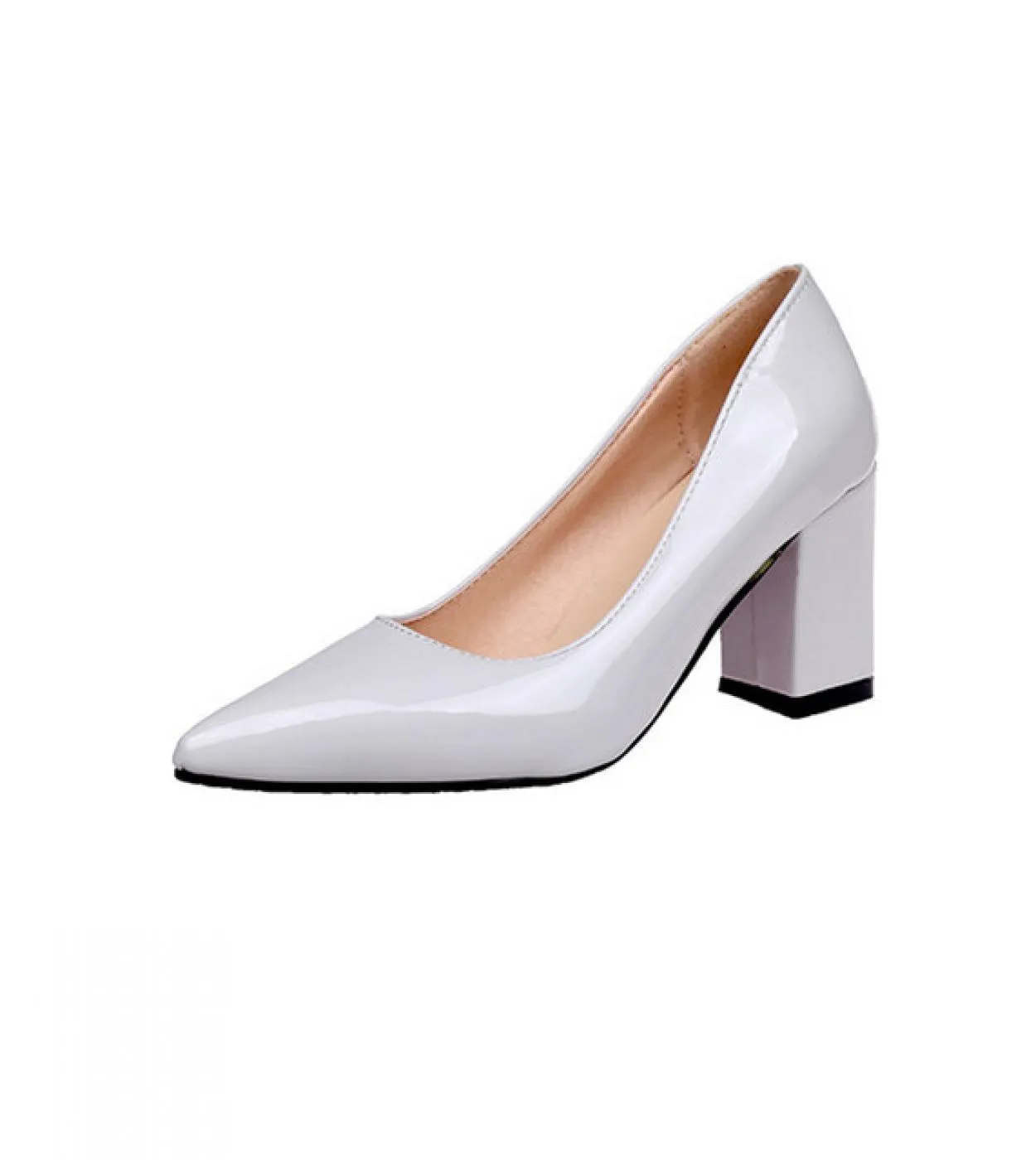 Décolleté nere casual da donna Scarpe Scarpe con tacco Nero Comfort Donna Nuove pompe da donna