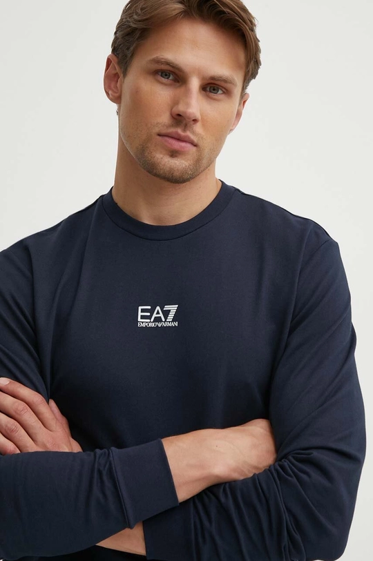 EA7 Emporio Armani felpa in cotone
