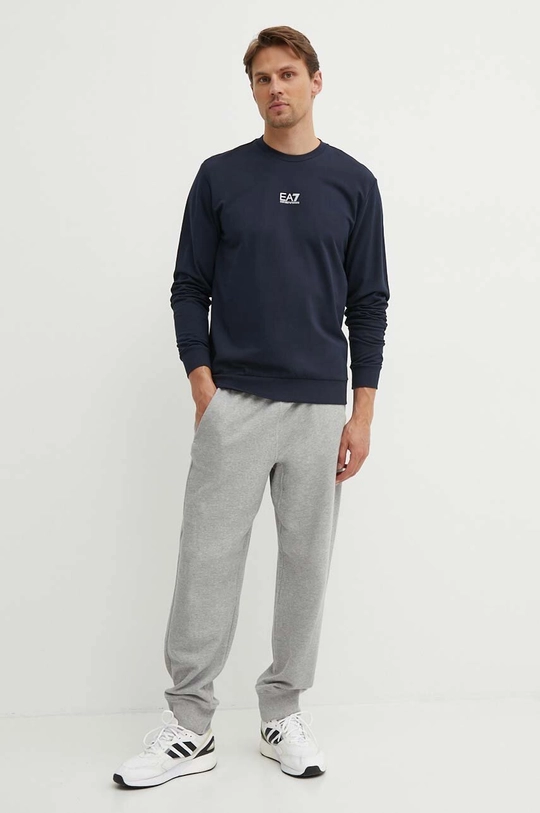 EA7 Emporio Armani felpa in cotone