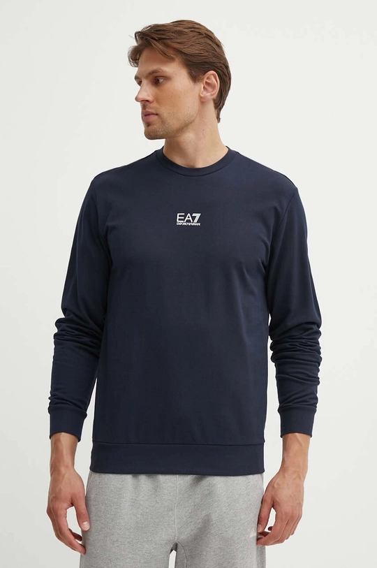 EA7 Emporio Armani felpa in cotone