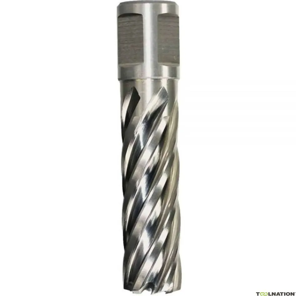 Euroboor 21107502901004 HCPY.290 Punta per carotaggio, HSS, D 29 mm, DoC 75 mm, Weldon