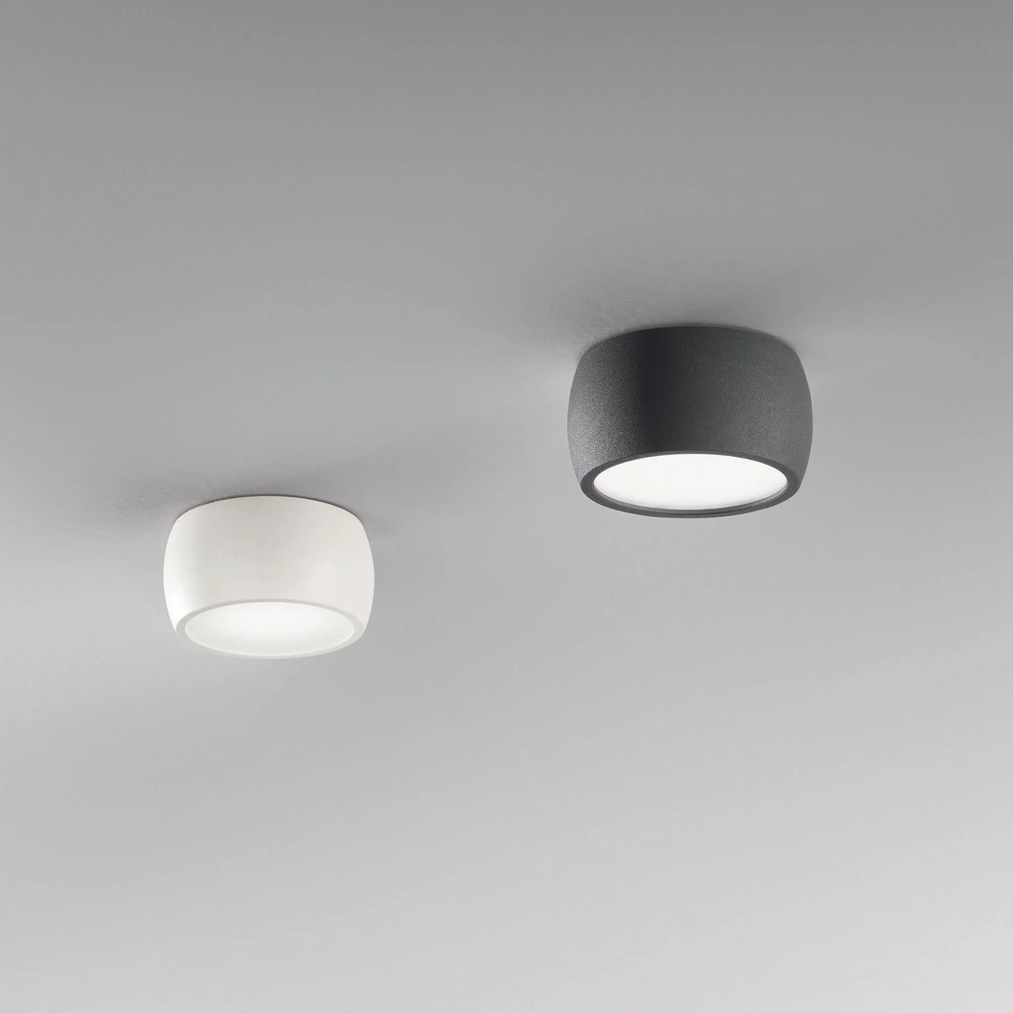 Fabas Luce  Faretto da soffitto 1 luce a LED dal design moderno Vasto - 7W - 3000k Luce Calda