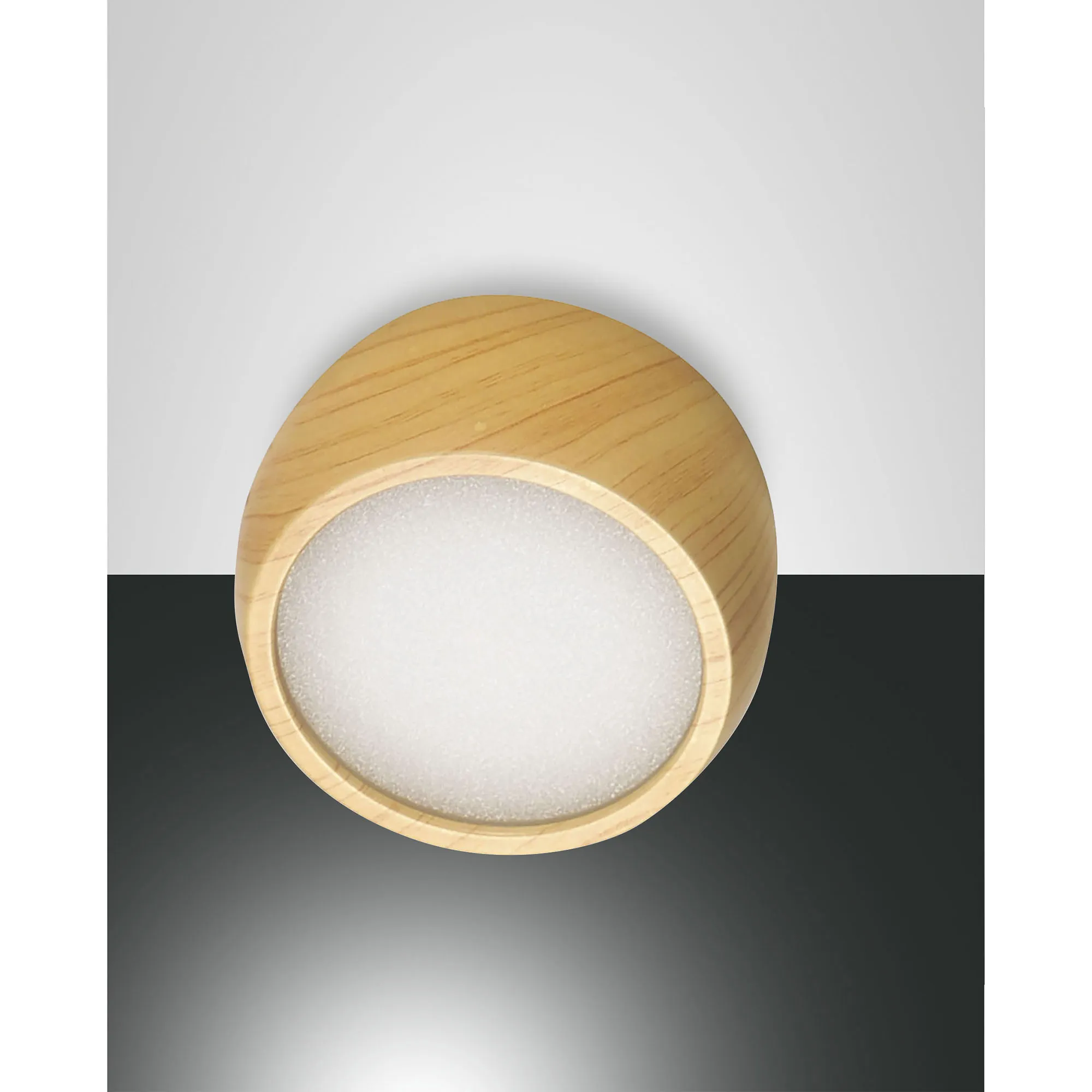 Fabas Luce  Faretto da soffitto 1 luce a LED dal design moderno Vasto - 7W - 3000k Luce Calda