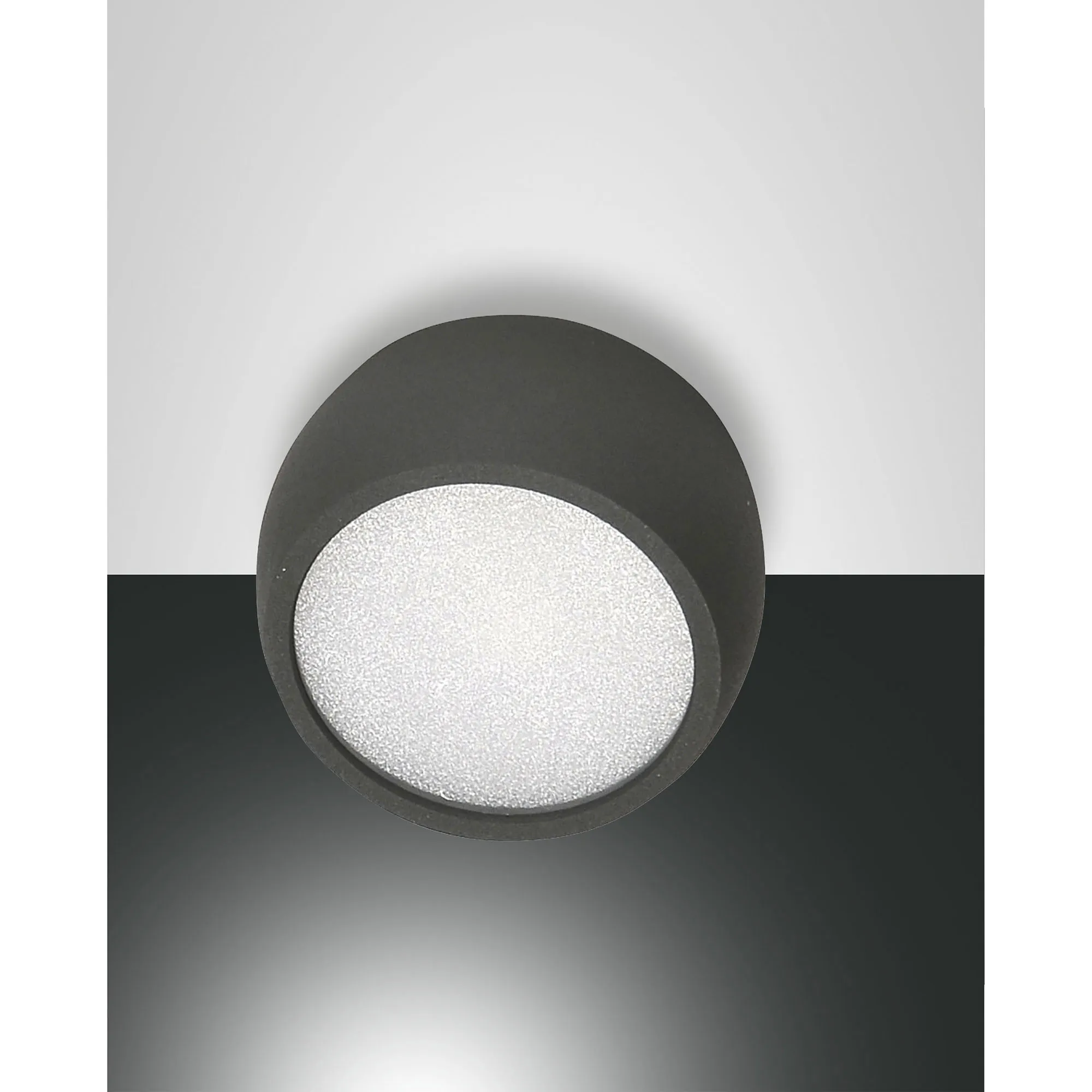 Fabas Luce  Faretto da soffitto 1 luce a LED dal design moderno Vasto - 7W - 3000k Luce Calda
