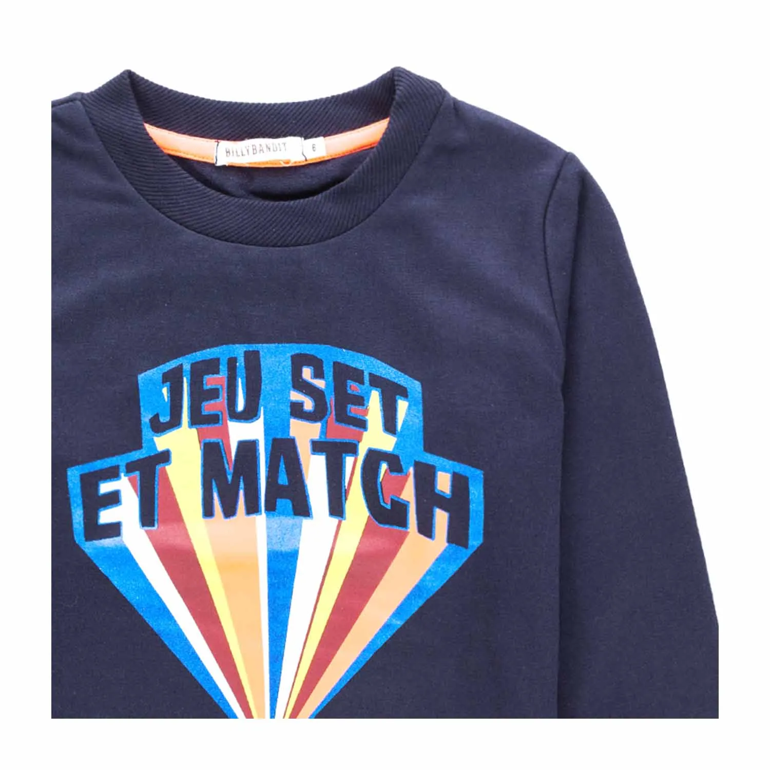 Felpa Blu In Cotone Bambino