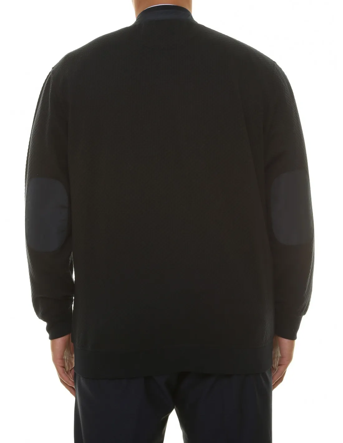 Felpa Giacca con Zip completa da Uomo taglie comode pregio college