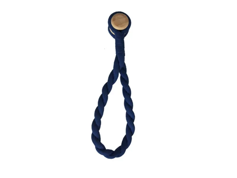 Fermatende calamita intreccio piccola blu 40 cm