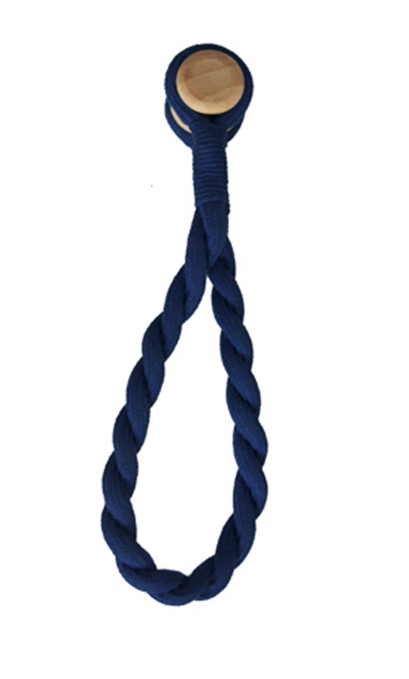Fermatende calamita intreccio piccola blu 40 cm